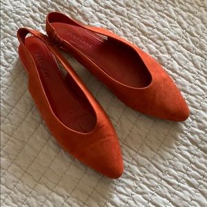 Everlane Suede Flats sz 8